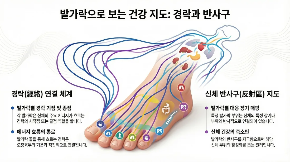 발가락으로 보는 건강 지도